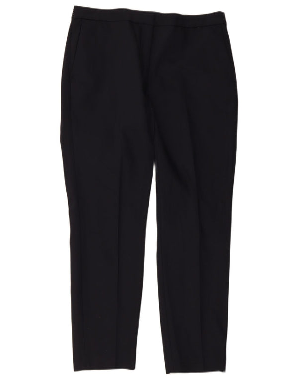 Zara Mujer Pantalón Slim XL W32 L28 Azul Marino