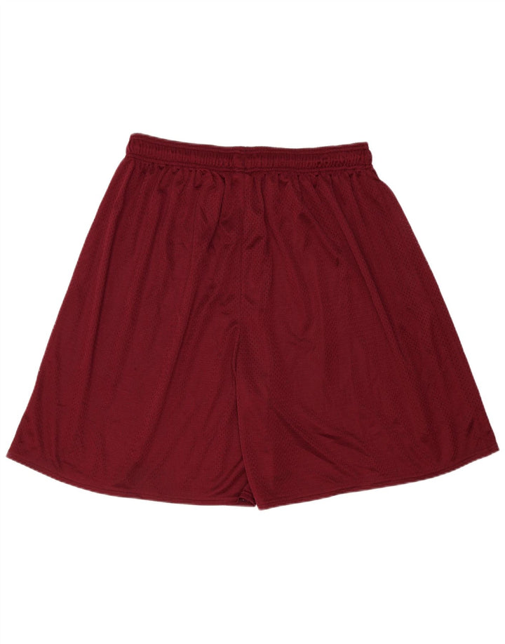 Russell Athletic Pantalones cortos deportivos para hombre 2XL Poliéster burdeos