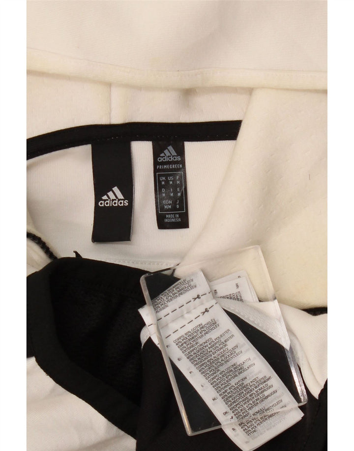 ADIDAS Chaqueta superior de chándal con capucha para hombre Poliéster color block negro mediano