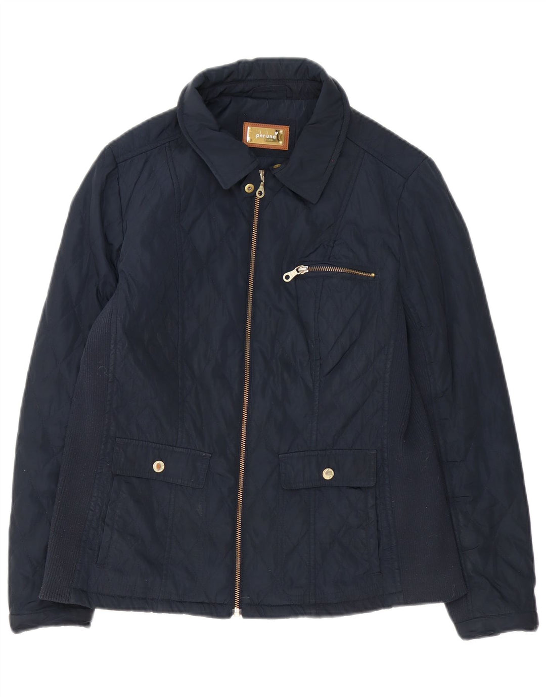 Marks & Spencer Chaqueta acolchada Per Una para mujer Reino Unido 44 Grande Azul marino