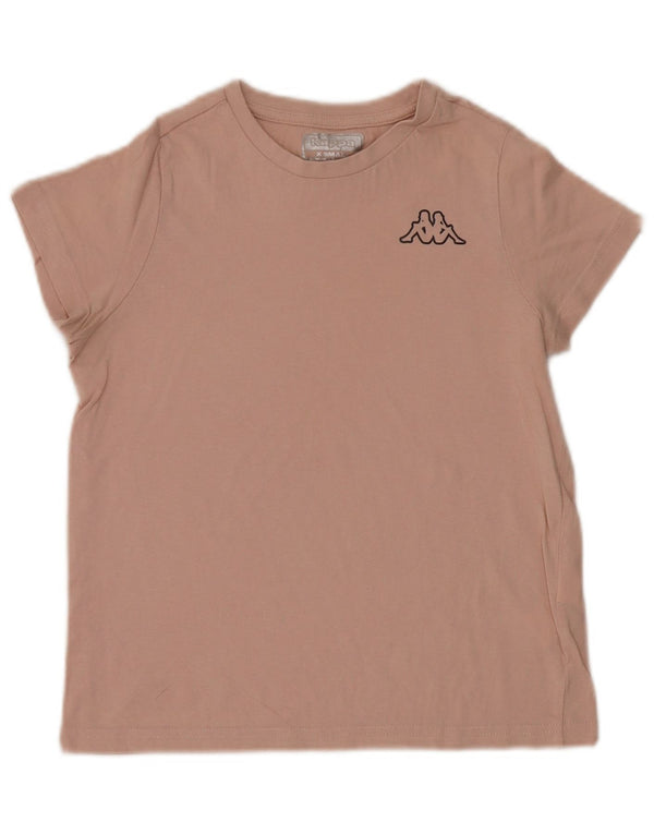 Kappa Camiseta Mujer Top UK 6 XS Algodón Rosa