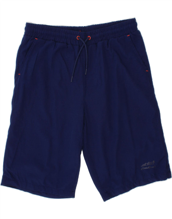 EDDIE BAUER Boys Bermuda Sport Shorts 14-15 Years Large  Blue Polyester Vintage Eddie Bauer and Second-Hand Eddie Bauer from Messina Hembry 