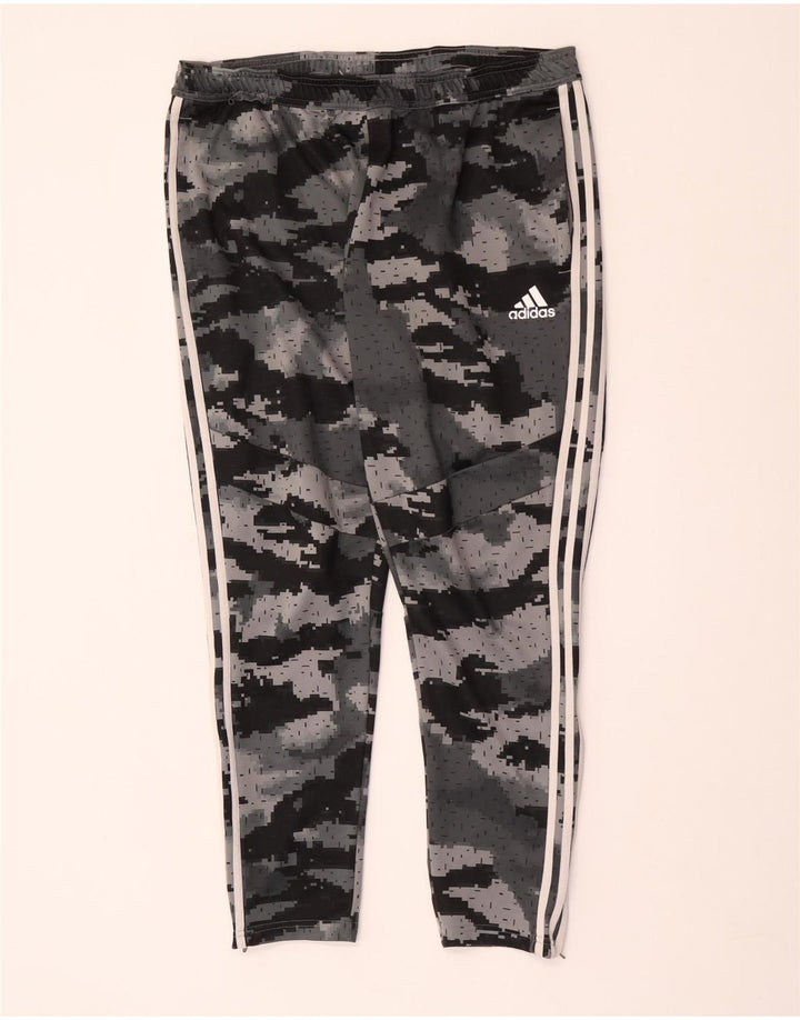 Pantalón Chándal ADIDAS Hombre XL Gris Camuflaje Poliéster
