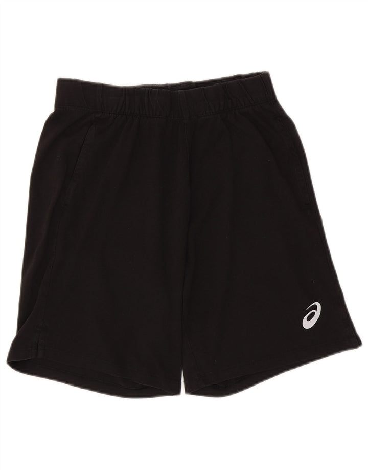 ASICS Pantalones cortos deportivos para mujer UK 10 Small Black Cotton