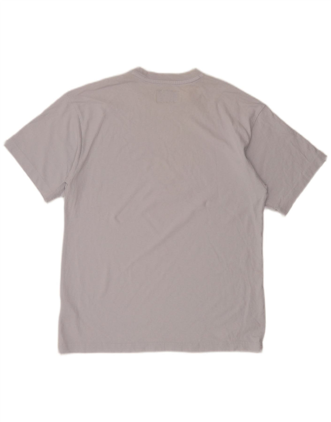 NIKE Camiseta gráfica para hombre Top mediano de algodón blanco roto