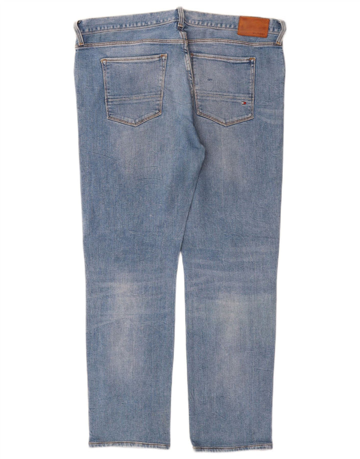 Tommy Hilfiger Vaqueros ajustados Bleecker para hombre W36 L30 Algodón azul
