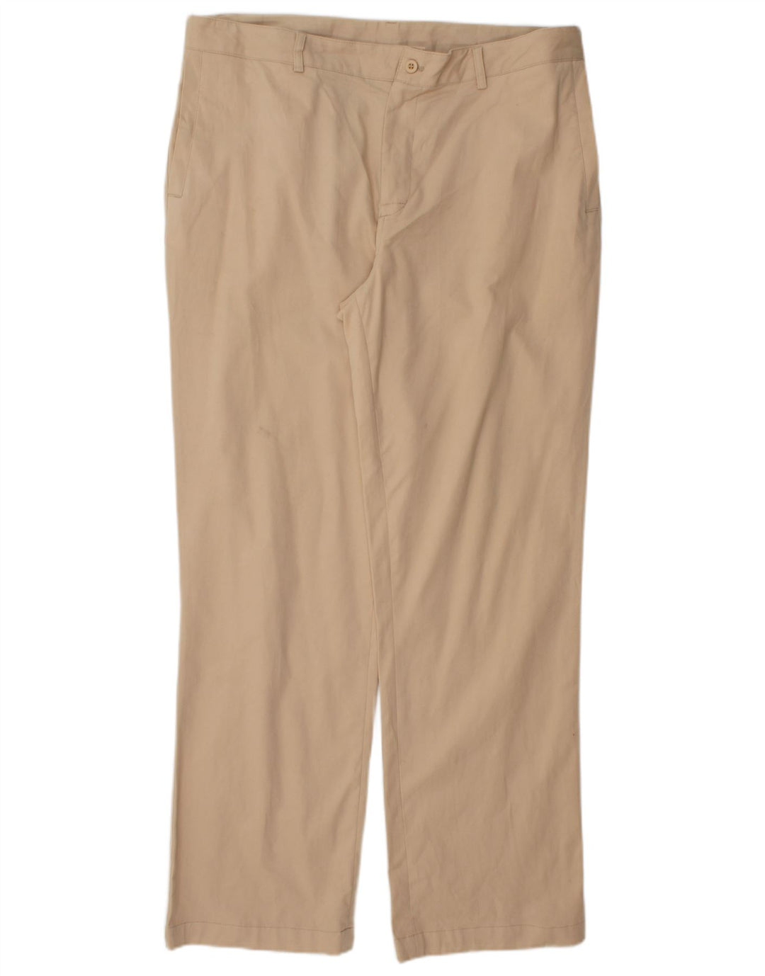 FILA Pantalón chino recto para hombre W38 L32 Algodón beige