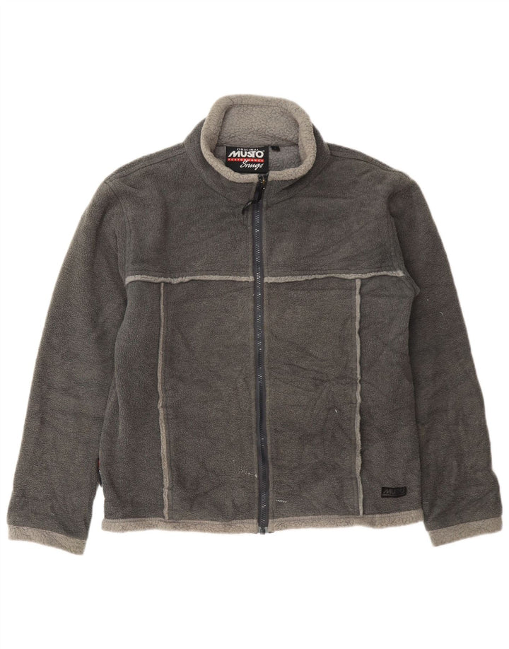 Musto Chaqueta polar para hombre UK 40 Large Grey