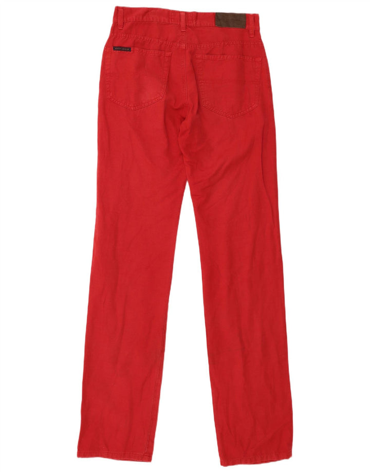 GANT Pantalón casual de corte regular para hombre W30 L36 Algodón rojo