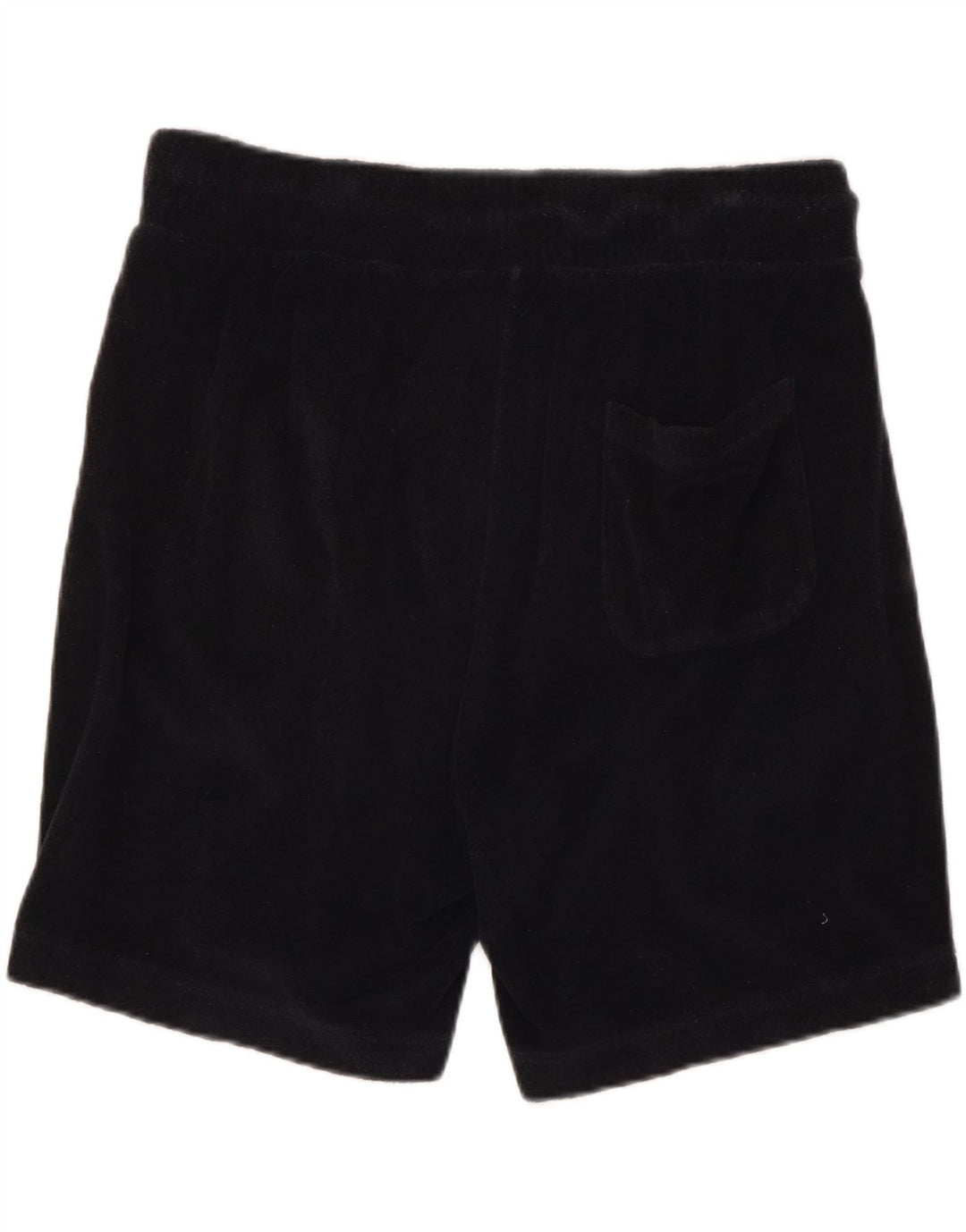 Pantalones cortos deportivos REISS para hombre, talla grande, algodón negro