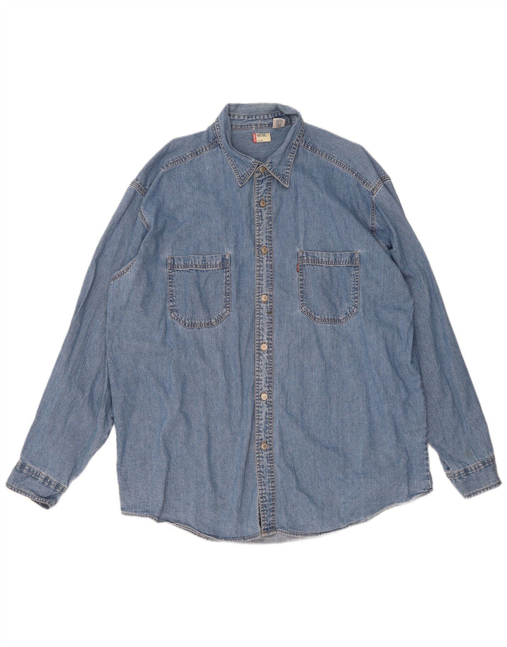 Camisa Levi's Hombre Denim XL Algodón Azul