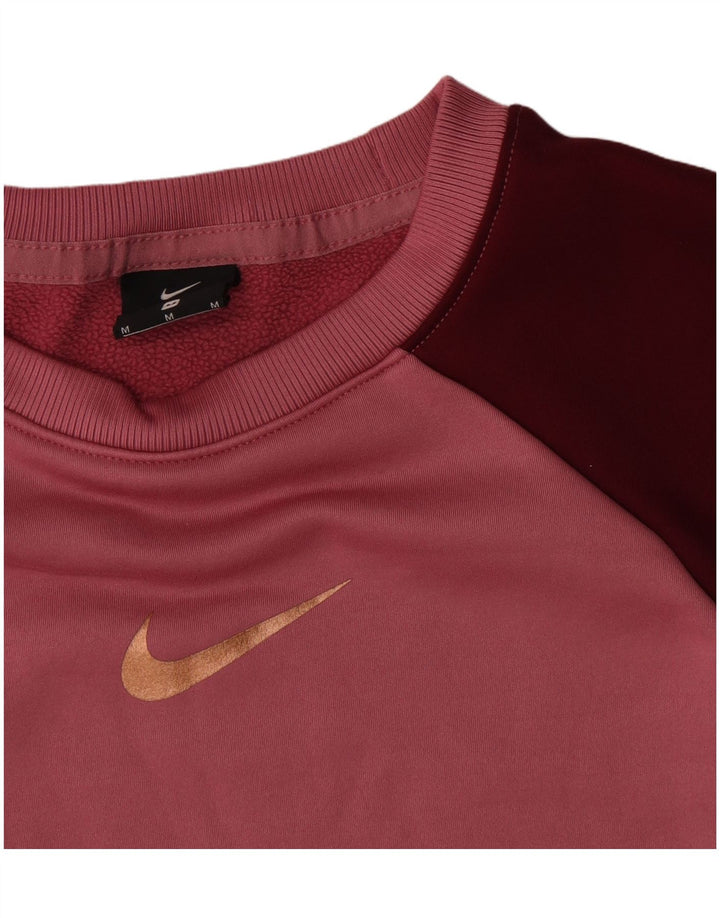 Nike Hombre Sudadera Jumper Algodón Colorblock Rosa Medio