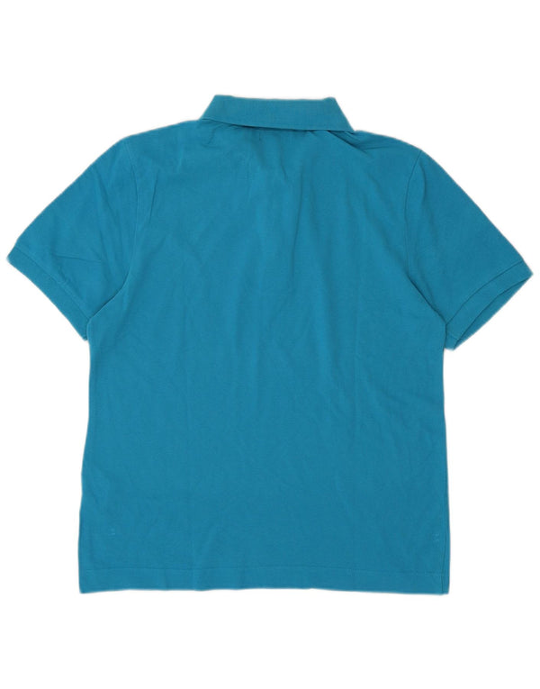 Polo Kappa Hombre Small Azul Algodón