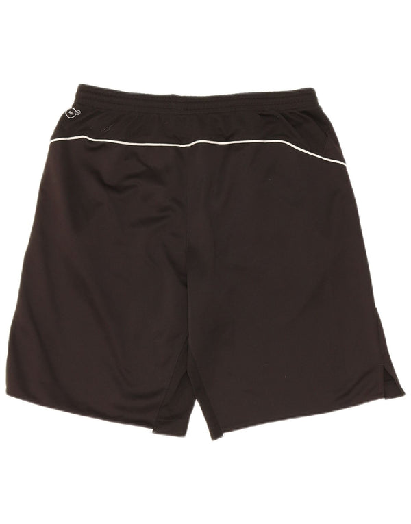 Puma Pantalones cortos deportivos gráficos para hombre Poliéster negro mediano