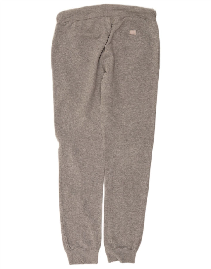 Ellesse Hombre Pantalones De Chándal Gráfico Joggers De Algodón Moteado Gris Medio