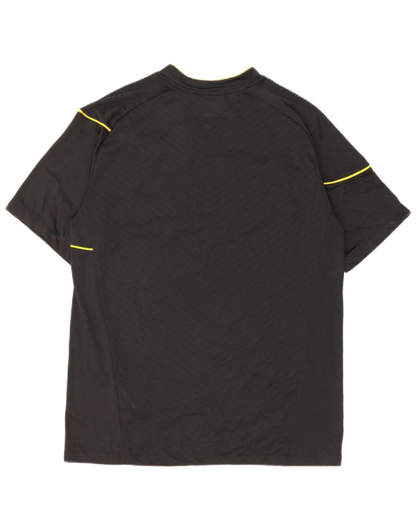 Nike Camiseta Dri Fit Graphic para Hombre UK 38/40 Medium Negro Rayas