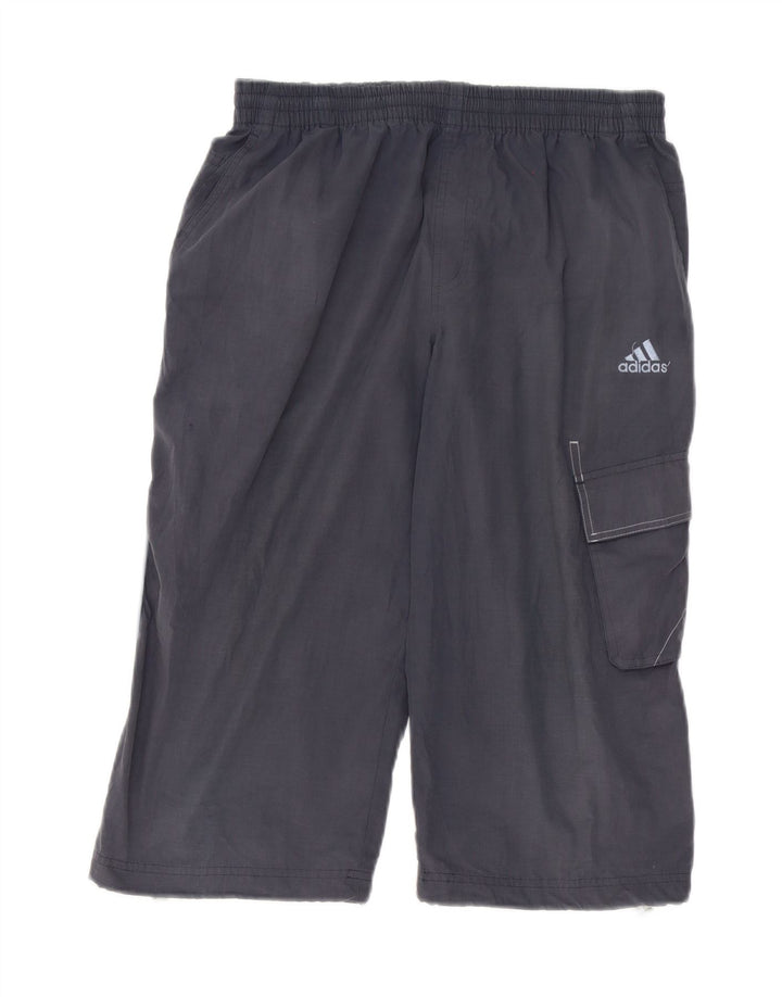 Adidas Mens Bermuda Sport Shorts Pequeño Azul Marino Poliéster