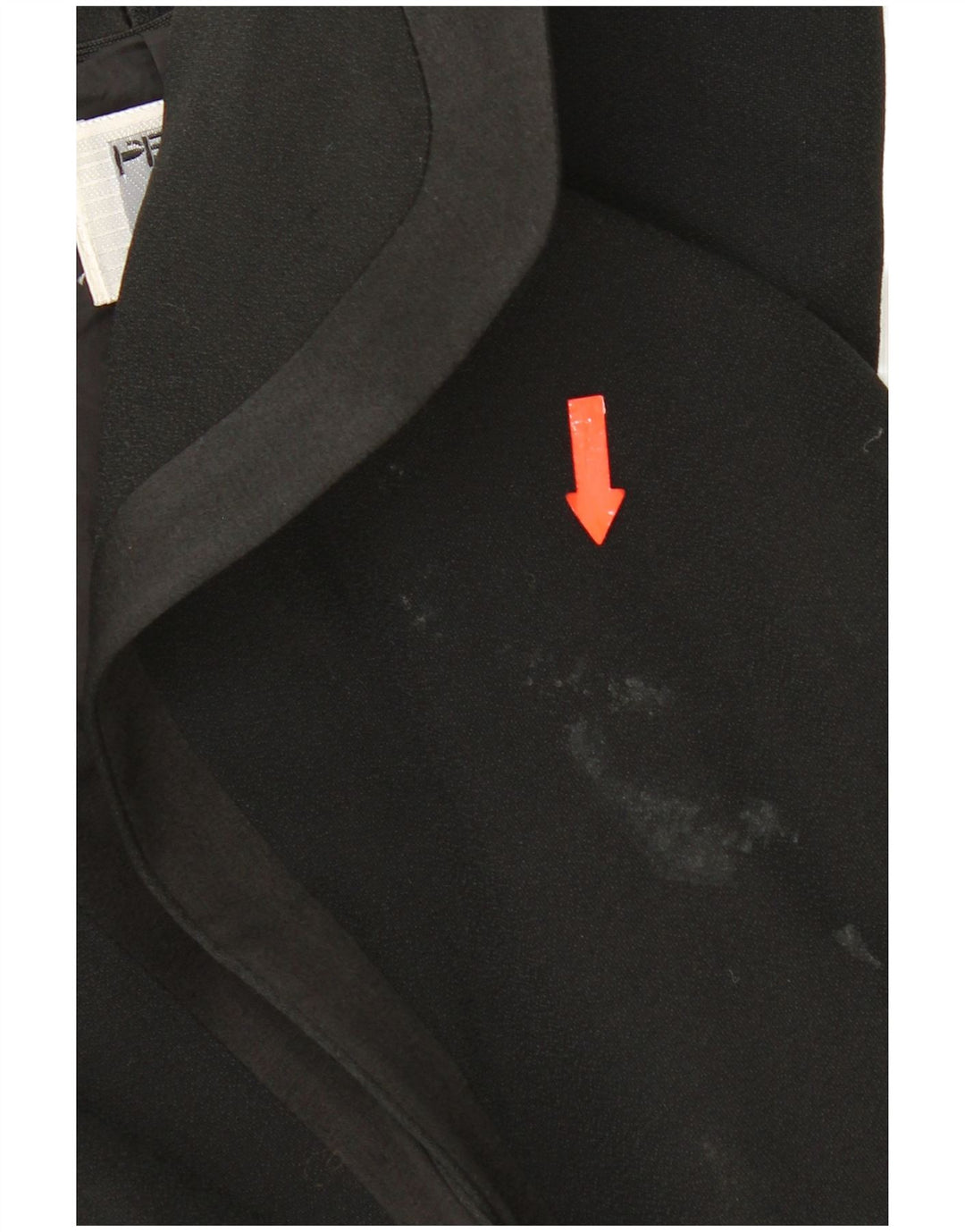 Perte by Krizia Chaqueta tipo blazer con 1 botón para mujer, talla 40, talla grande, acetato negro