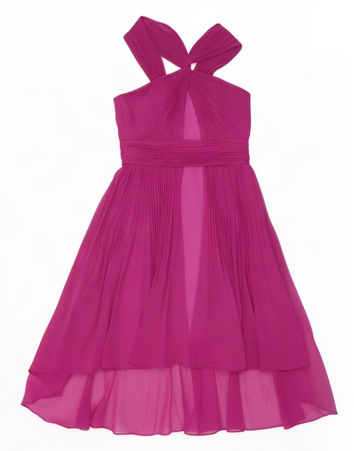 Vestido halter para mujer de Warehouse UK 10 Small Granate Poliéster