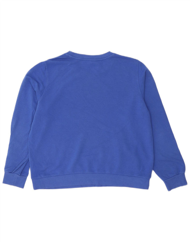 Marks & Spencer - Sudadera extragrande para mujer, talla 40, algodón azul grande