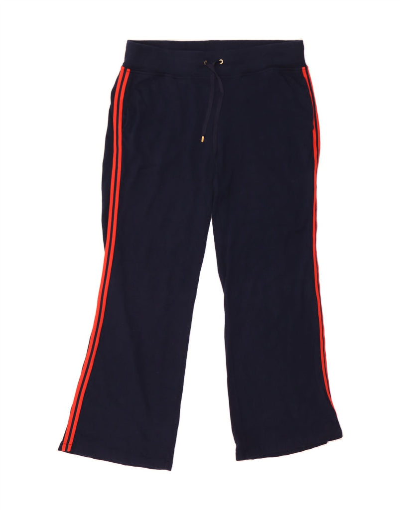 RALPH LAUREN Womens Tracksuit Trousers UK 16 Large  Navy Blue Cotton Vintage Ralph Lauren and Second-Hand Ralph Lauren from Messina Hembry 
