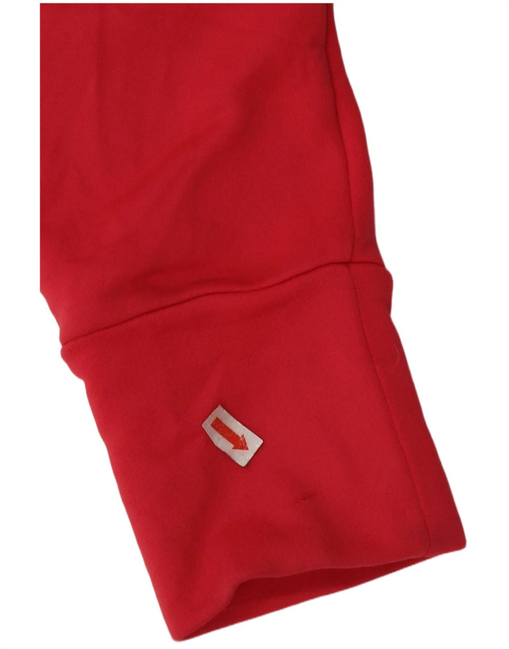 ADIDAS Chaqueta de chándal para mujer UK 10 Small Pink Poliéster