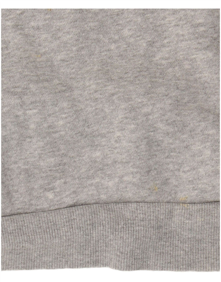 ADIDAS Sudadera con capucha gráfica para niños 13-14 años Algodón gris