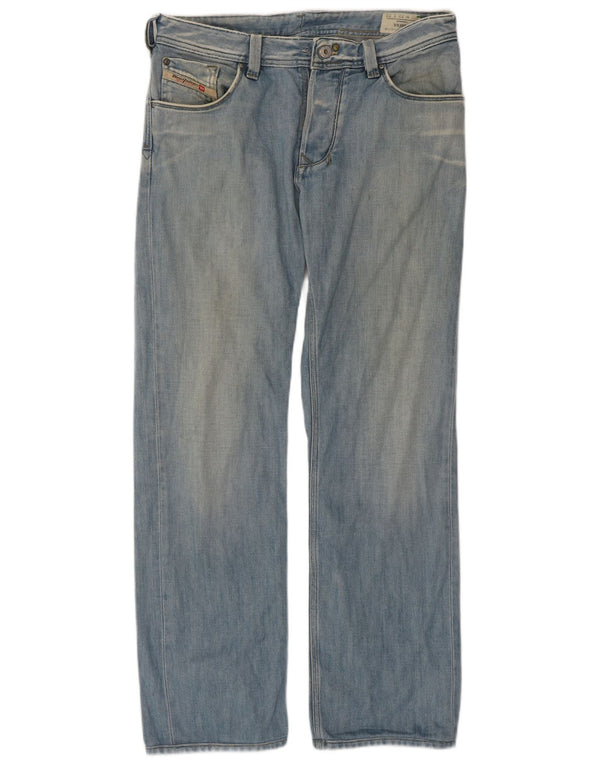 Diesel Hombre Yarik Vaqueros Rectos W32 L32 Azul