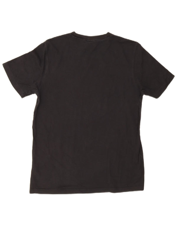 Adidas - Camiseta gráfica para hombre, talla mediana, algodón negro