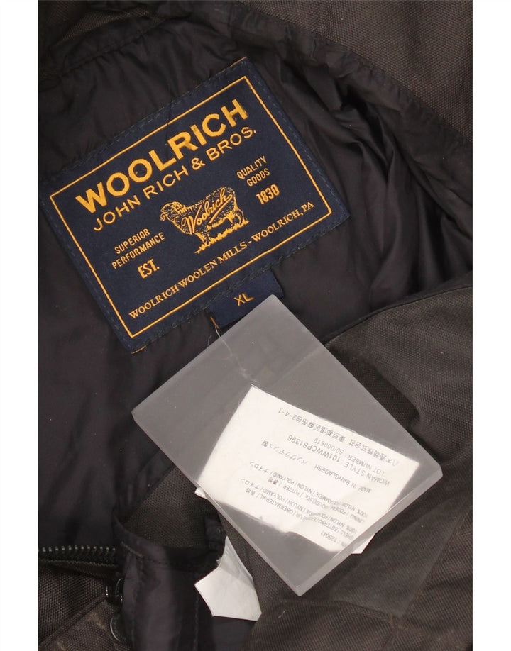 Woolrich Chaqueta utilitaria para mujer UK 40 XL Nylon negro