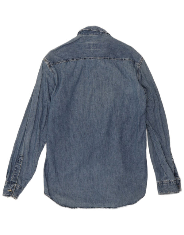 Camisa Vaquera Gianfranco Ferre Hombre Azul Pequeño