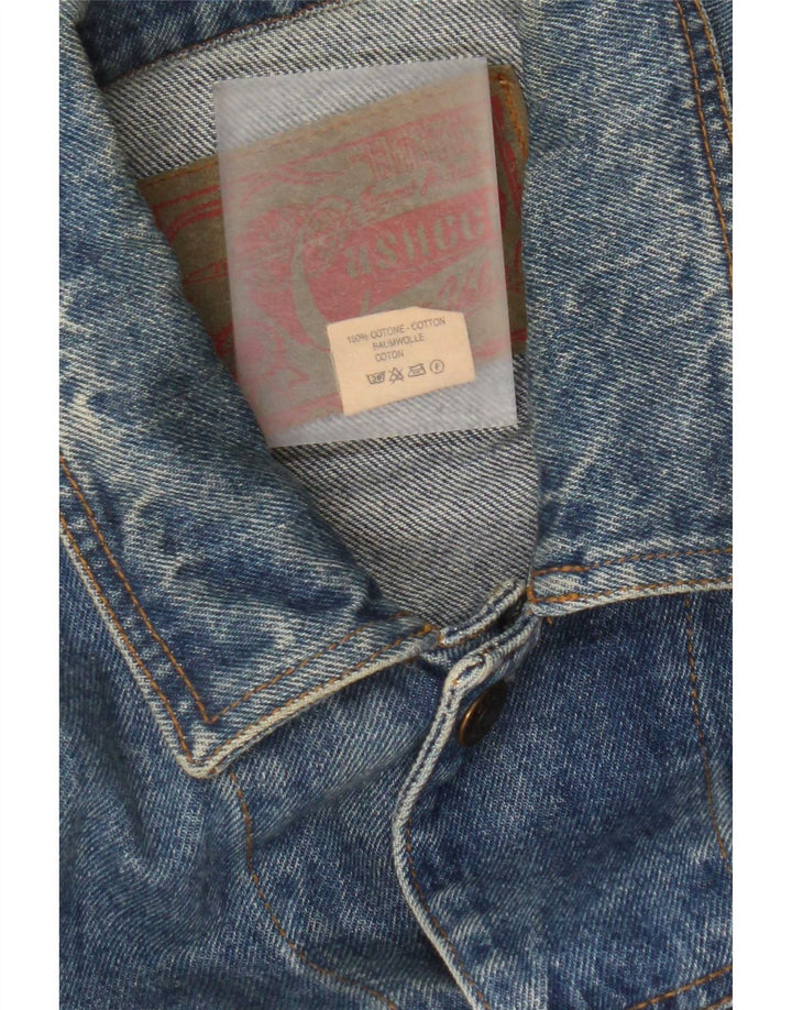 Cassuci Chaqueta vaquera para hombre UK 42 XL Algodón azul