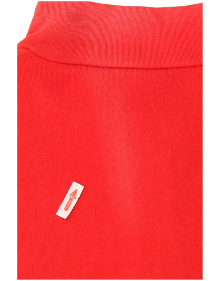 Vintage Hombres Chándal Completo EU 48 Medio Rojo Colorblock Algodón