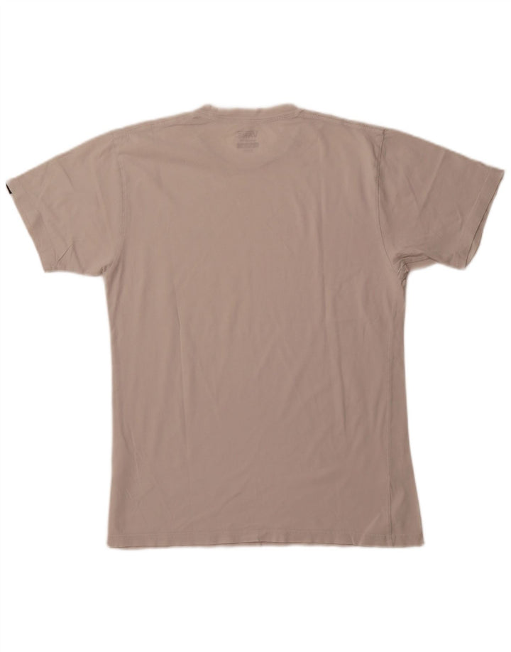 VANS Hombre Classic Fit Camiseta Top Medium White Cotton