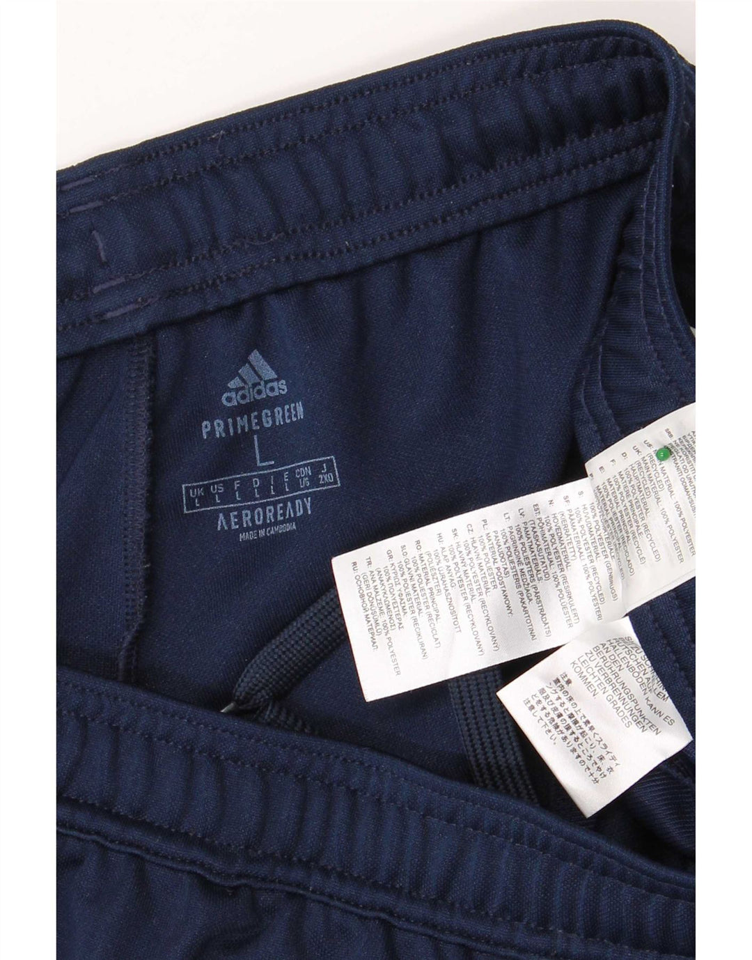 Adidas Hombre Aeroready Pantalones De Chándal Grande Azul Marino Poliéster