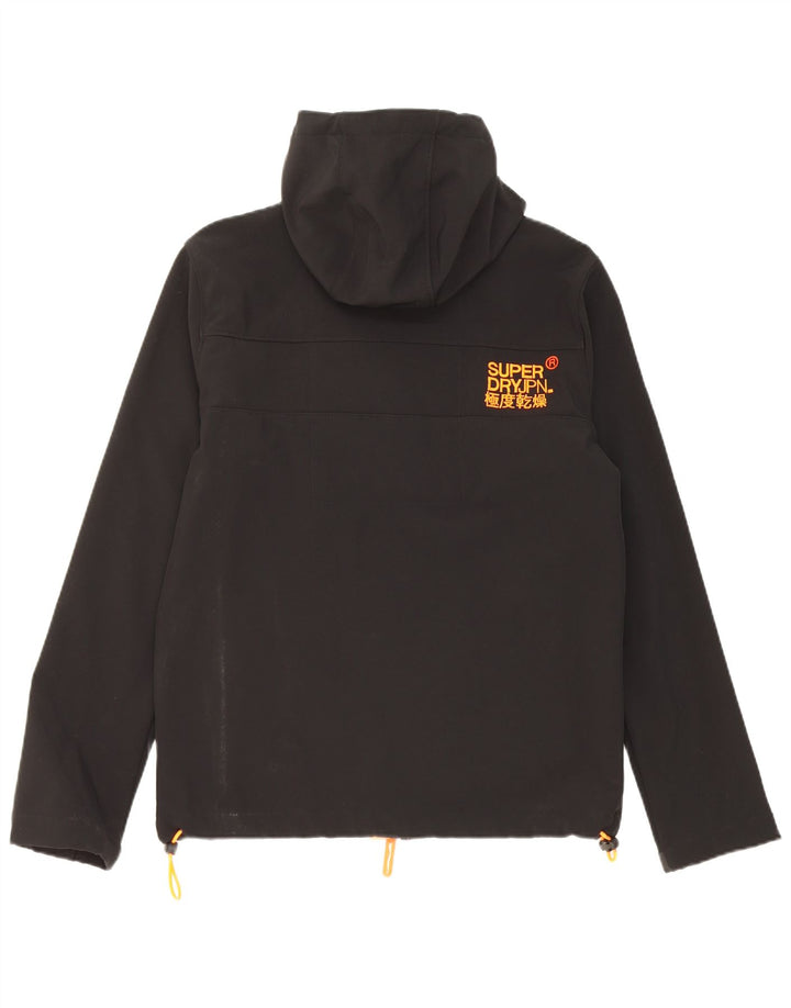 Superdry Chaqueta Cortavientos The Windtrekker Graphic para Hombre UK 38 Medium Black