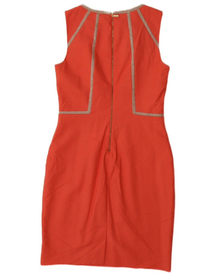 Calvin Klein vestido sin mangas para mujer US 6 mediano naranja