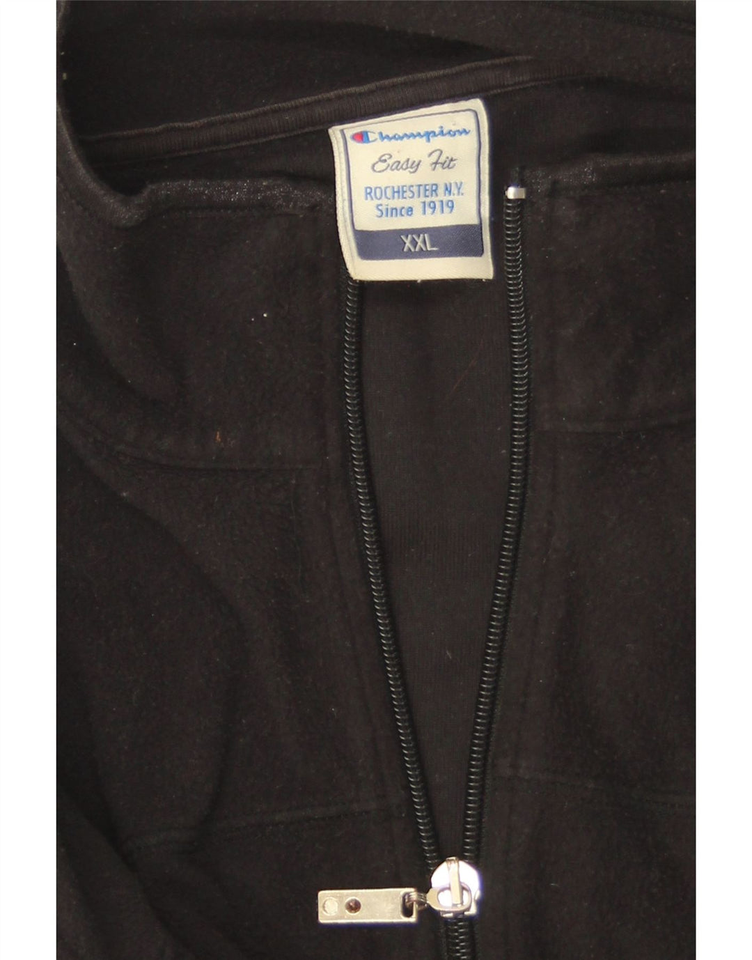 Champion Chaqueta Polar Mujer UK 20 2XL Negro