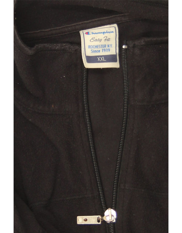 Champion Chaqueta Polar Mujer UK 20 2XL Negro