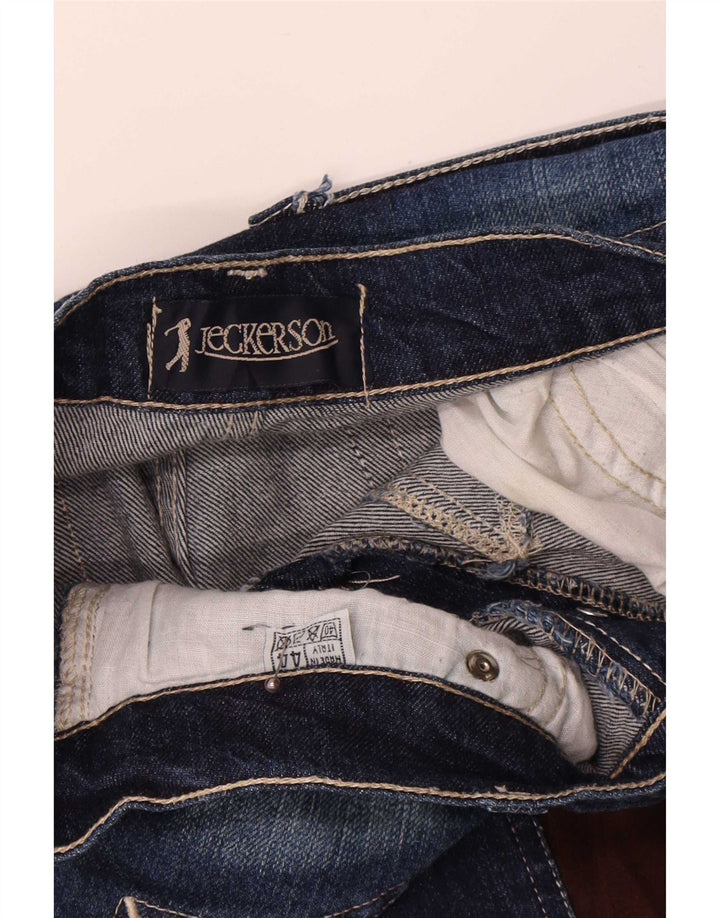 Vaqueros ajustados para mujer Jeckerson IT 44 Medium W32 L31 Bloque de color azul
