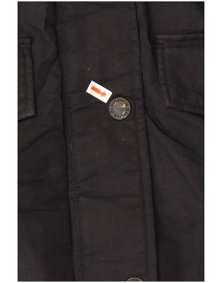 Superdry Parka para mujer, talla 44, talla M, color negro, invierno