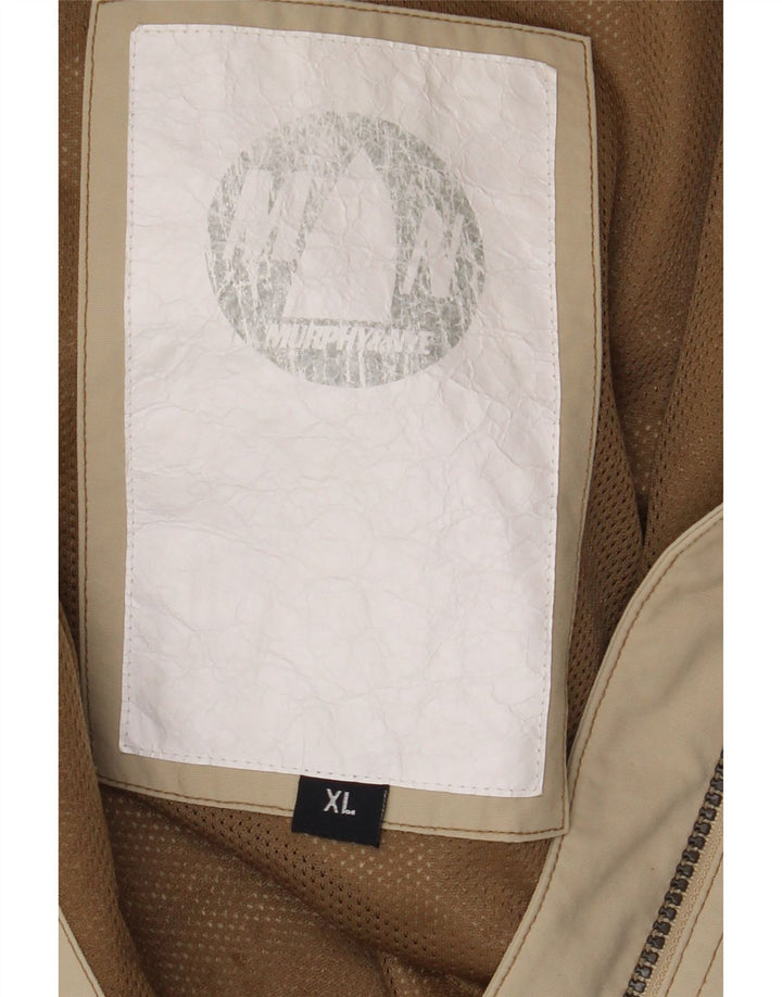 Murphy & Nye Chaqueta Bomber para Hombre UK 42 XL Beige