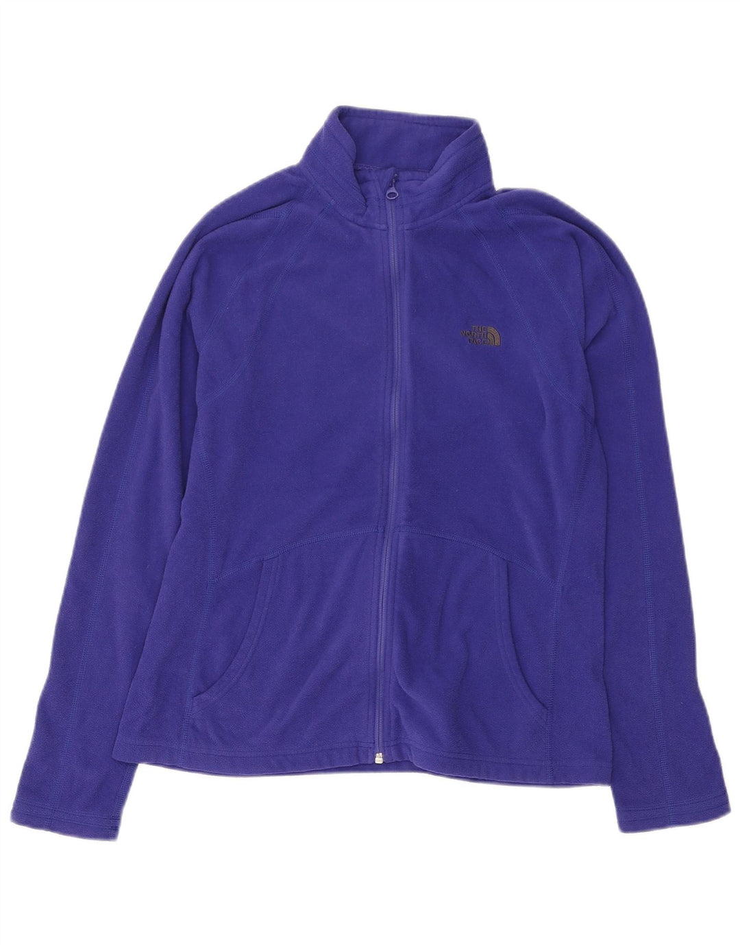 THE NORTH FACE Chaqueta polar para mujer UK 46 Grande Poliéster morado