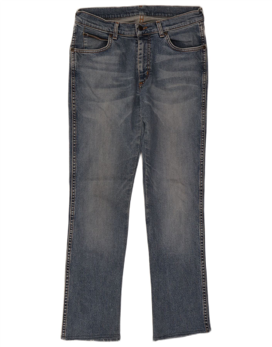 Vaqueros Wrangler Mujer Rectos W30 L28 Azul