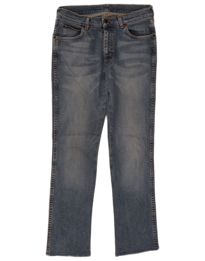 Vaqueros Wrangler Mujer Rectos W30 L28 Azul