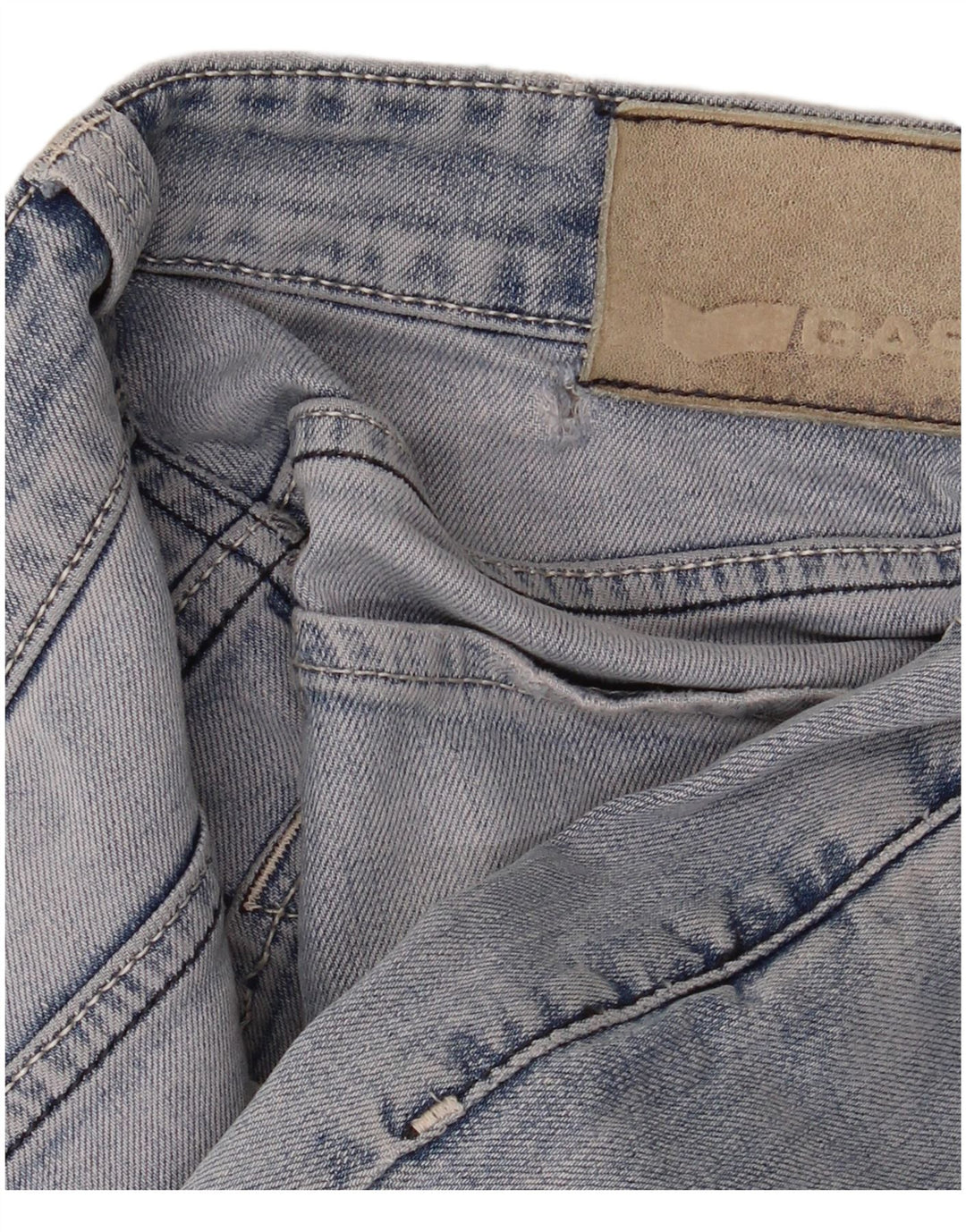 Vaqueros Slim Mujer Gas W30 L34 Algodón Azul