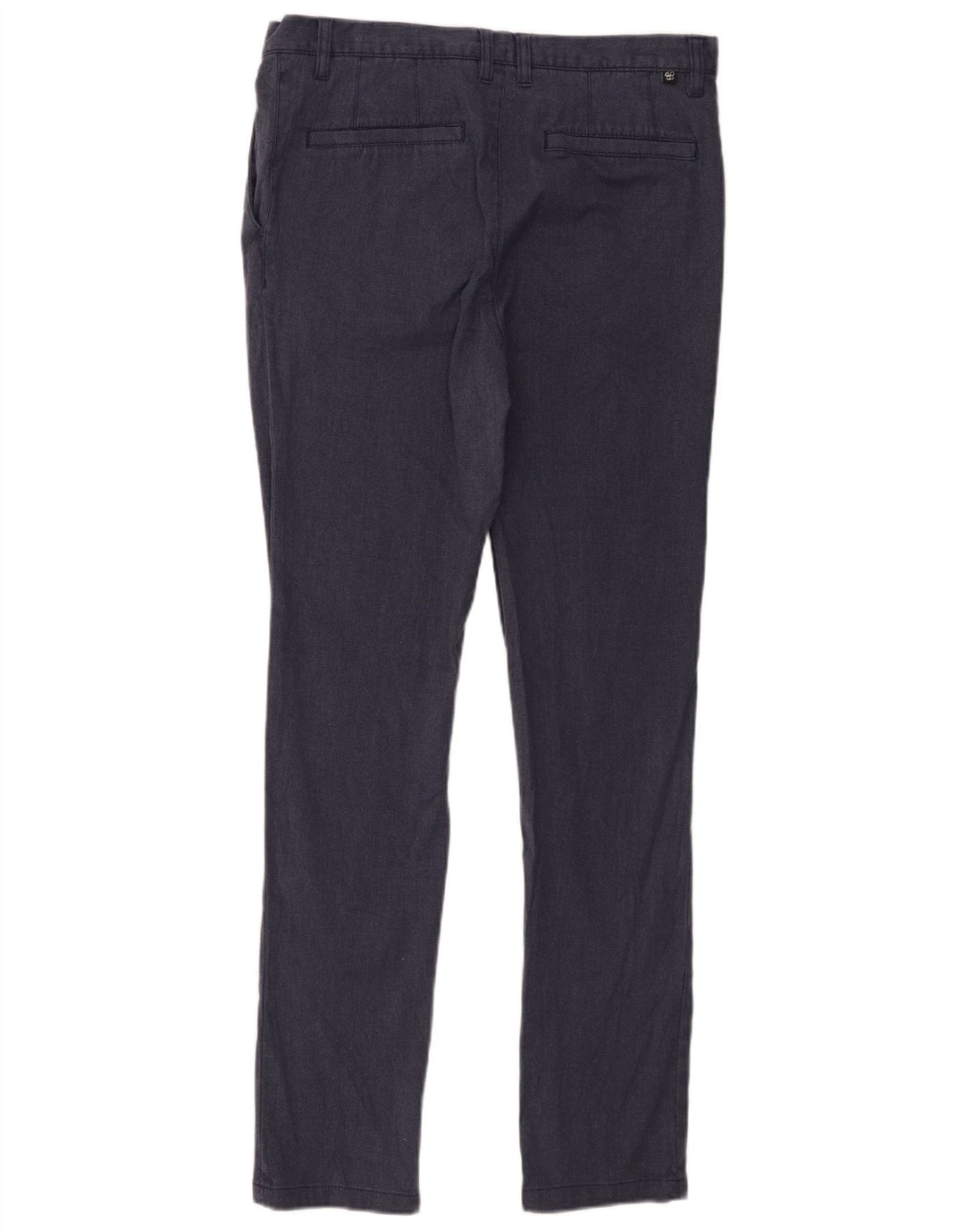 Pantalones chinos ajustados para hombre de Ted Baker W30 L31 Poliéster azul marino