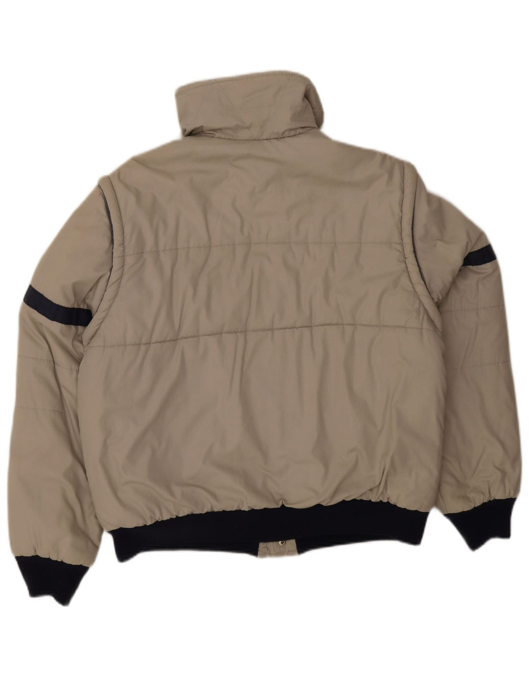 Chaqueta utilitaria vintage para hombre Reino Unido 38 Poliéster color gris medio