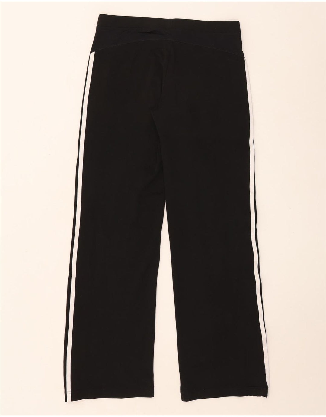 Adidas Mujer Climacool Chándal Pantalones UK 12 Mediano Negro Poliéster
