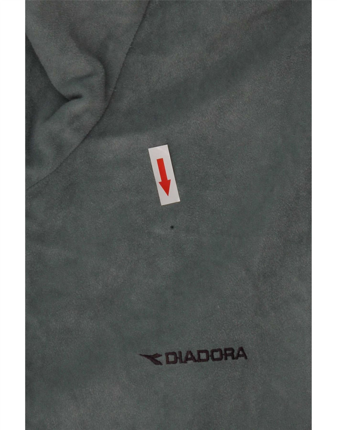 Diadora Chaqueta de chándal de terciopelo para hombre UK 44 2XL Poliéster azul